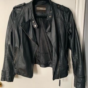 ⬇️ Price Drop Dynamite faux leather moto jacket